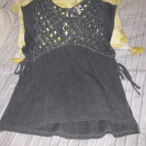 Weaved Rip Curl Top 🌊